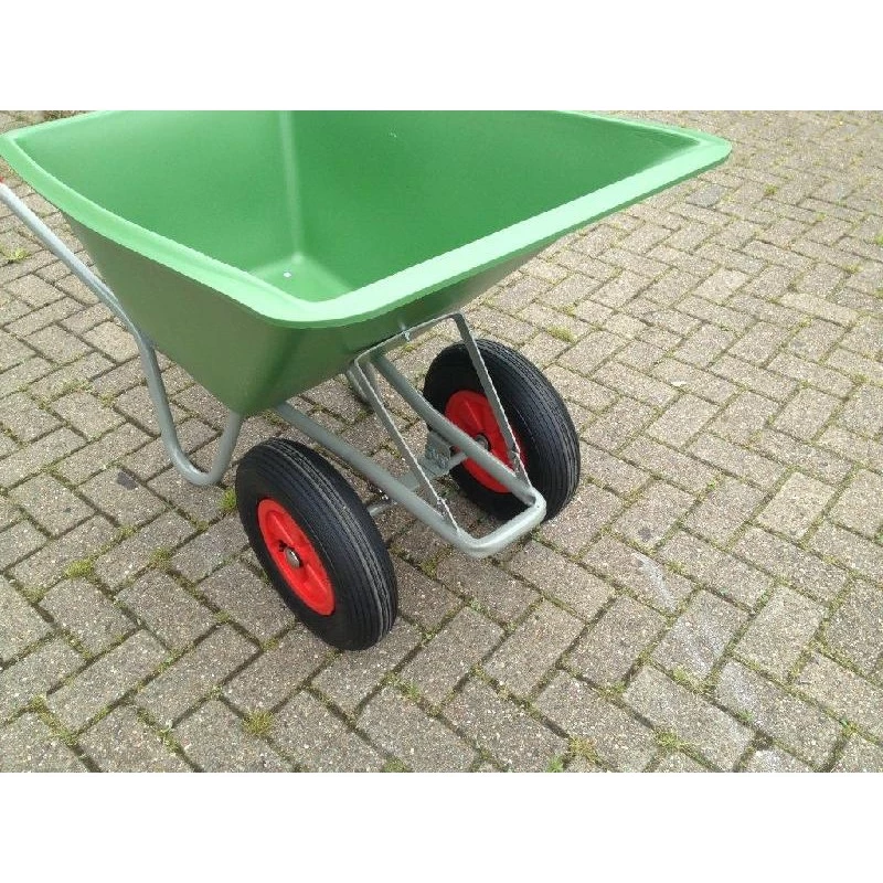 Kruiwagen Forza 160L HDPE Bak Gelakt Onderstel 2-Wiel 1 Kruiwagen Forza 160L HDPE Bak Gelakt Onderstel 2-Wiel