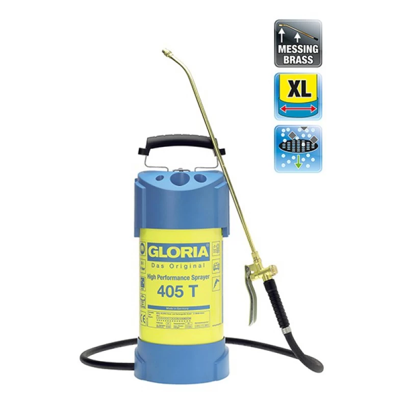 Drukspuit Gloria 405T, Vuurverzinkt 5-liter 1 Drukspuit Gloria 405T, Vuurverzinkt 5-liter