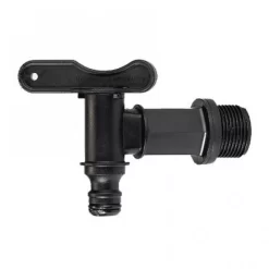 Kraan Standaard Voor Regenton Harcostar Zwart