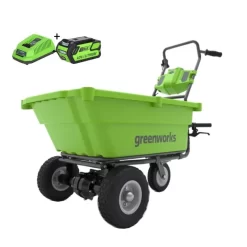Greenworks Accu Kruiwagen 40V Met 4.0Ah Accu En Lader