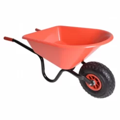 Kinder Kruiwagen Rood Metaal Kunststof