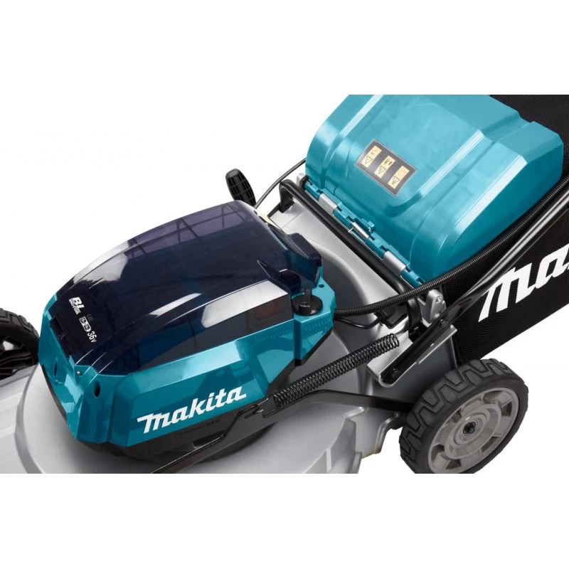 Makita 2x18v Grasmaaier 53cm DLM533PT4 Met Accu En Lader 3 Makita 2x18v Grasmaaier 53cm DLM533PT4 Met Accu En Lader - Afbeelding 3