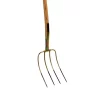 Mestvork 4 Tands Met D-greep En Steel 85cm, Talen Tools