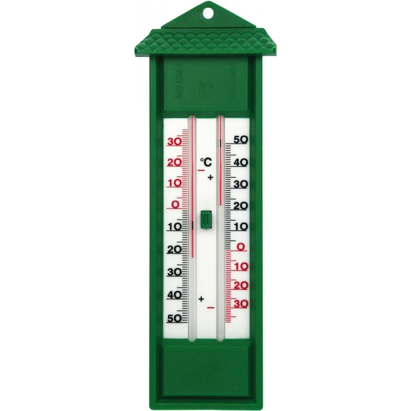 Talen Tools Thermometer Min/max, Groen Kunststof 1 Talen Tools Thermometer Min/max, Groen Kunststof