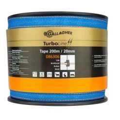 Turboline Lint 20mm Blauw 200M