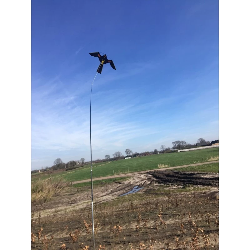 Vogelverschrikker Bird Scaring Kite 4 Meter Met Draaiende Voet 1 Vogelverschrikker Bird Scaring Kite 4 Meter Met Draaiende Voet