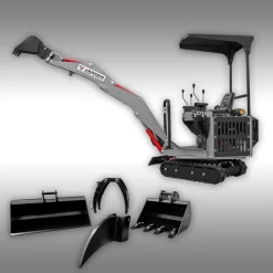 Jansen Minikraan MB-1000 Complete Set, Benzine