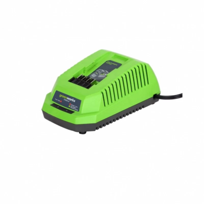 Greenworks Acculader 40Volt 1 Greenworks Acculader 40Volt