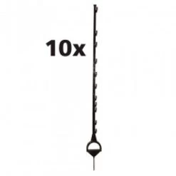 Gallagher Duopack Stijgbeugelpaal 1,55m Terra 2x5 Stuks