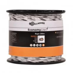 Gallagher Economyline Cord Wit 200m