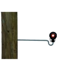 Gallagher AFSTANDSCHROEFISOLATOR XDI GEBOGEN 18CM 10 Stuks