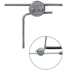 Gallagher Draadklem Rond 100 Stuks