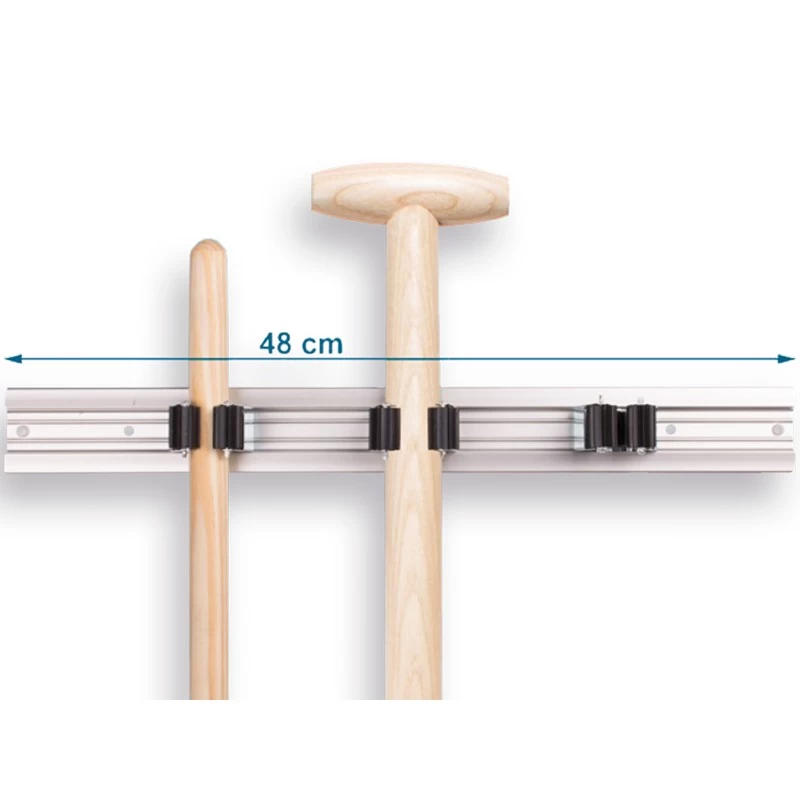 PRAX Vario Rail 48 Cm Breed Voor Prax Steelklemmen. 1 PRAX Vario Rail 48 Cm Breed Voor Prax Steelklemmen.
