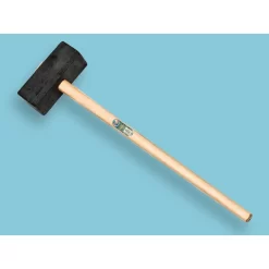 Atlas Sleg, Kunststof Tuinhamer Met Steel 110 Cm.